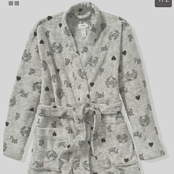 PINK Short Robe - Picture 1 of 4